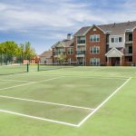 Photo of the tennis courts at Baytowne