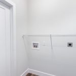 Washer and Dryer hookups in an apartment