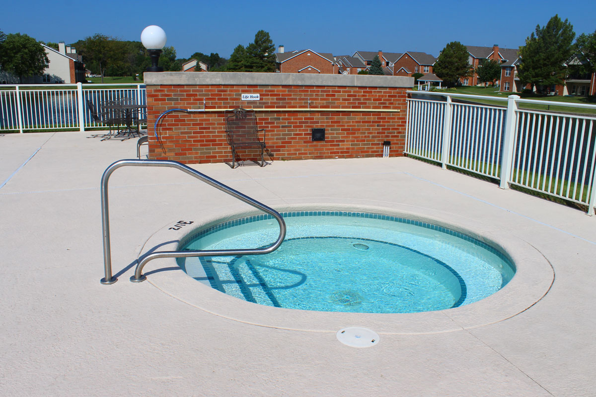 Photo of our outdoor hottub