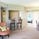 Living room of one of our Classic model apartments