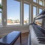 View of our clubhouse's piano keys
